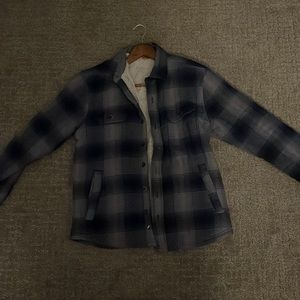 ADULT SMALL Blue Flannel
